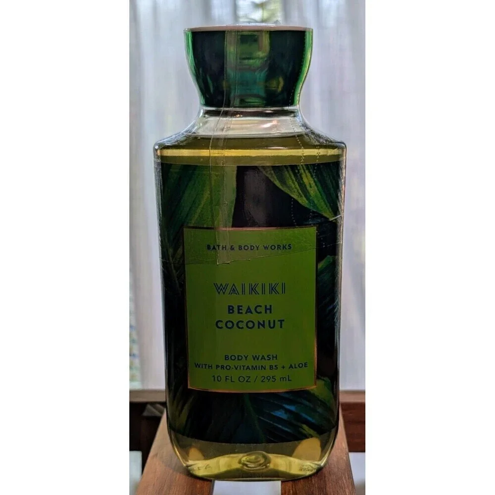 Bath & Body Works Waikiki Beach Coconut Shower Gel/Body Wash  10 oz NEW
